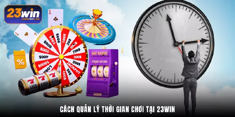 Cách quản lý thời gian chơi tại 23Win